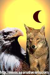 Coyote and Eagle Steal the Sun and Moon